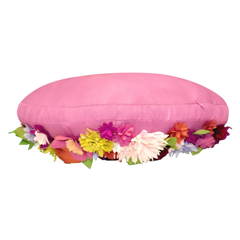 Housse et insert de coussin extérieur d'extérieur, Fuschia, multicolore