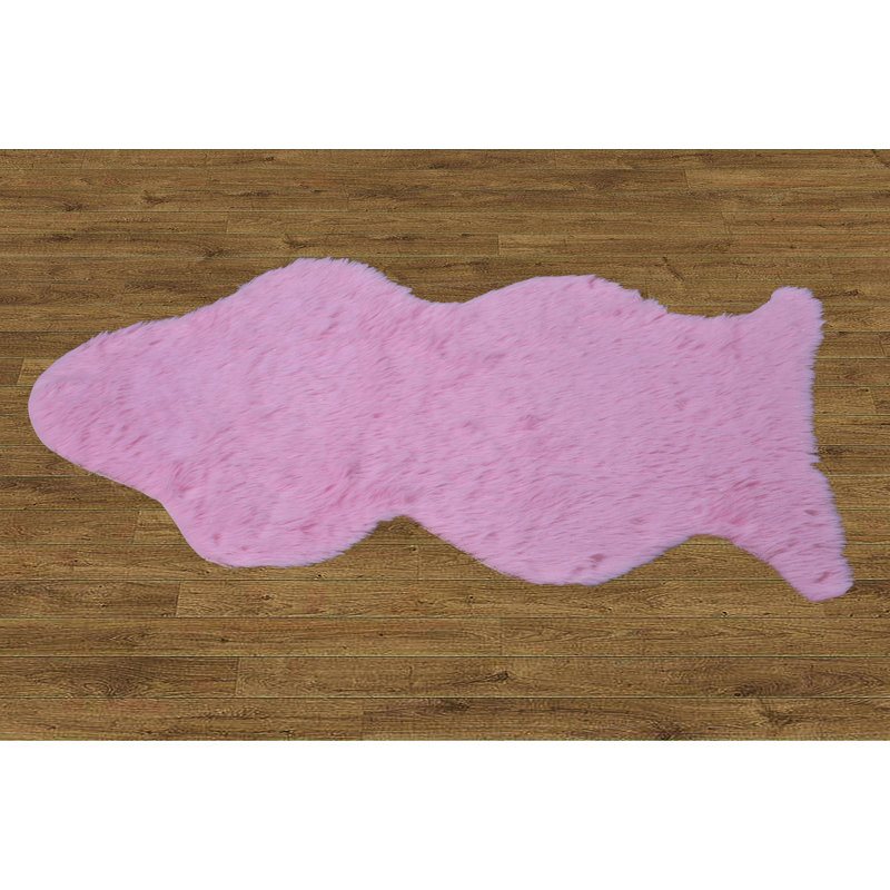 Faux Fur Indoor Rug, Novelty 5' x 7'