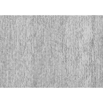 Tapis gris en chenille tissé à la machine Wilek