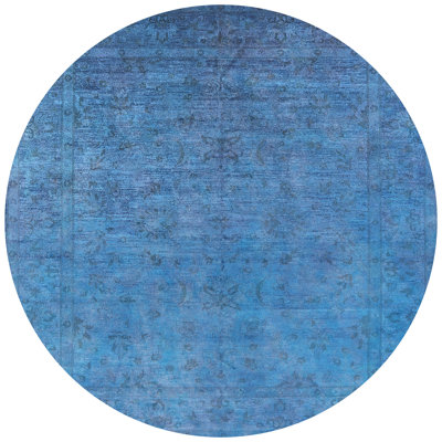 Tapis oriental bleu