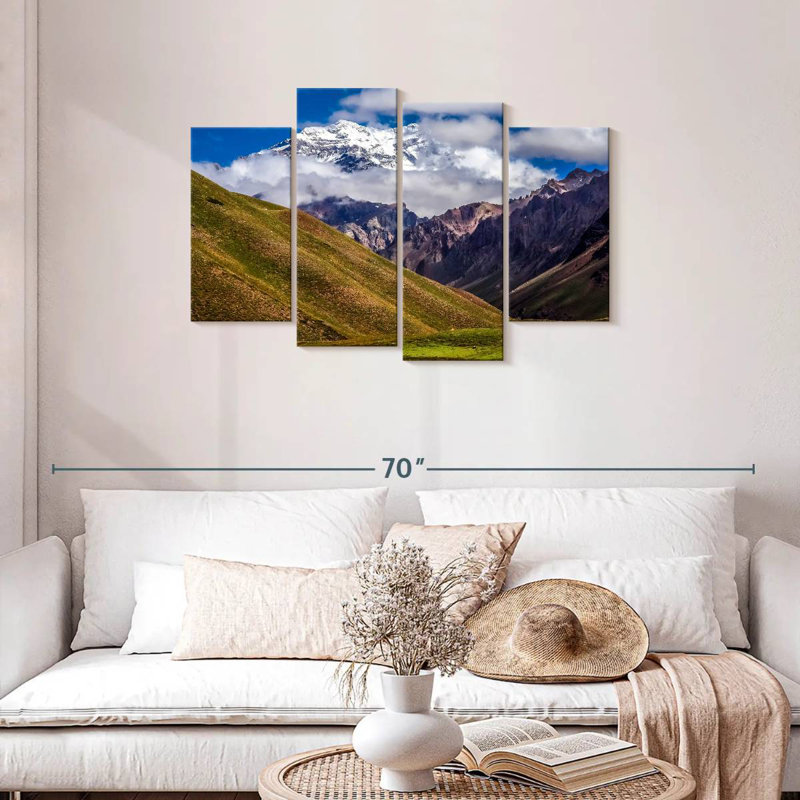 Harpa Cloudy Aconcagua, 27" H x 43" W