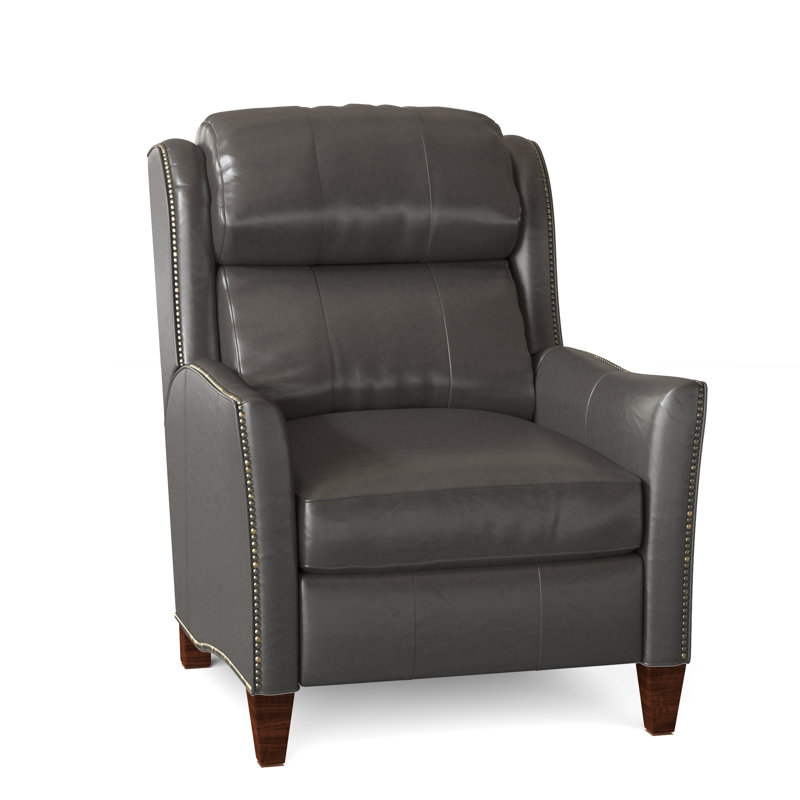 Lancaster Manual Recliner, Manual, Plantation, Rio Mineral Genuine Leather
