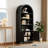 70.08"H Arched Storage Bookcase-970836481
