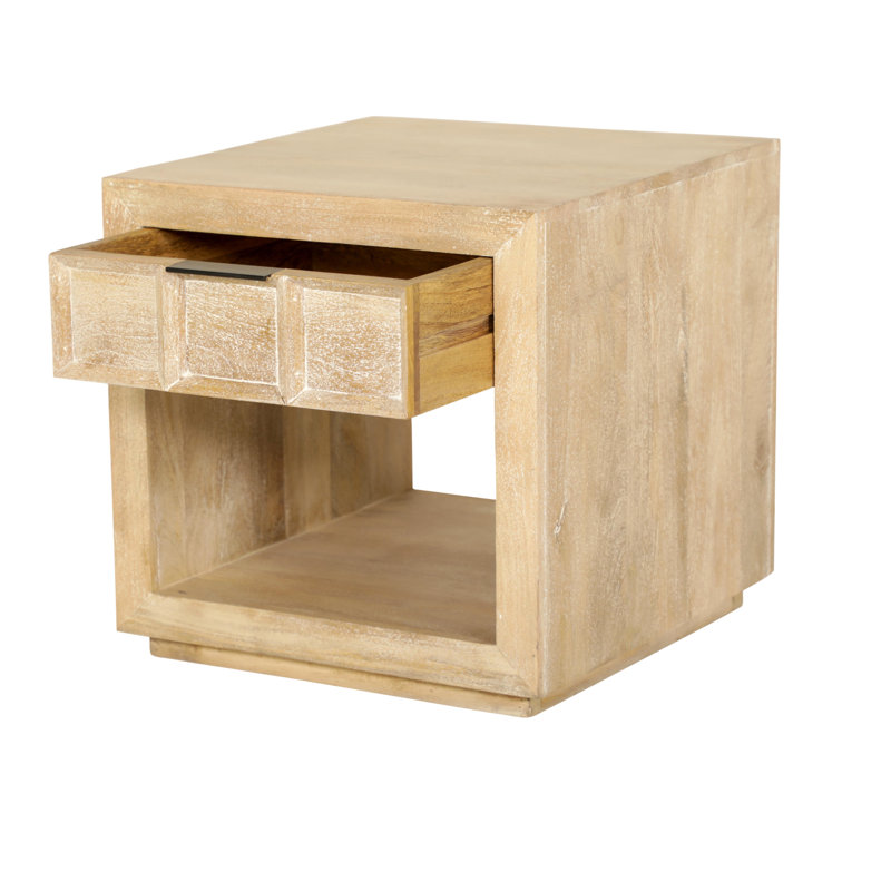 Table de bout rectangulaire avec rangement Rectangle