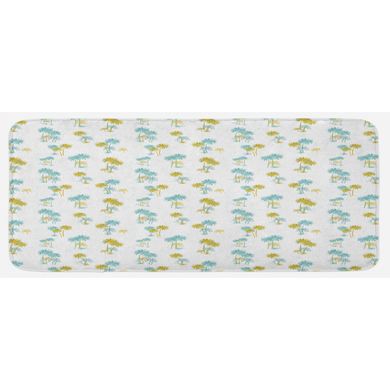 Tapis de cuisine tropical