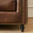 Retro Straight-layout Solid Wood Sofa