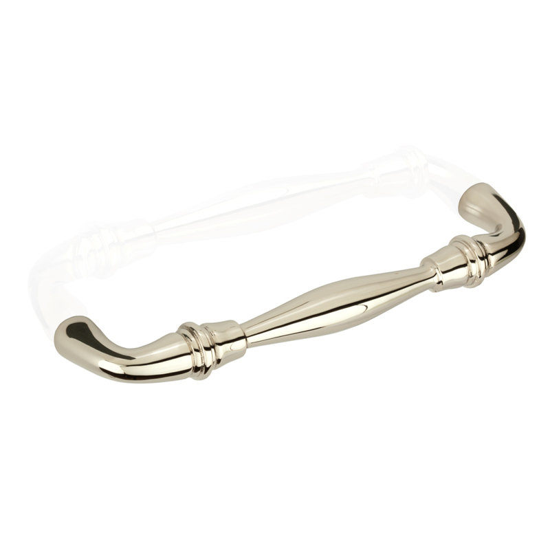 Poignée barre Pier, 8", Chrome brillant