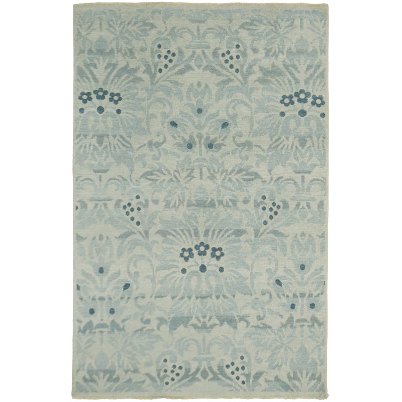 Tapis oriental crème moderne 5 x 8