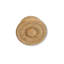 Round Walnut Large Cabinet Knob "Palmer" Wood Knob-1110253568