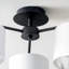 Sundari Fabric Semi Flush Mount-91289493-91289490