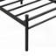 Structure de lit avec tête et pied de lit en bois, plateforme en métal pour le soutien du matelas, aucun sommier requis, assemblage facile-1450429688-1450429692