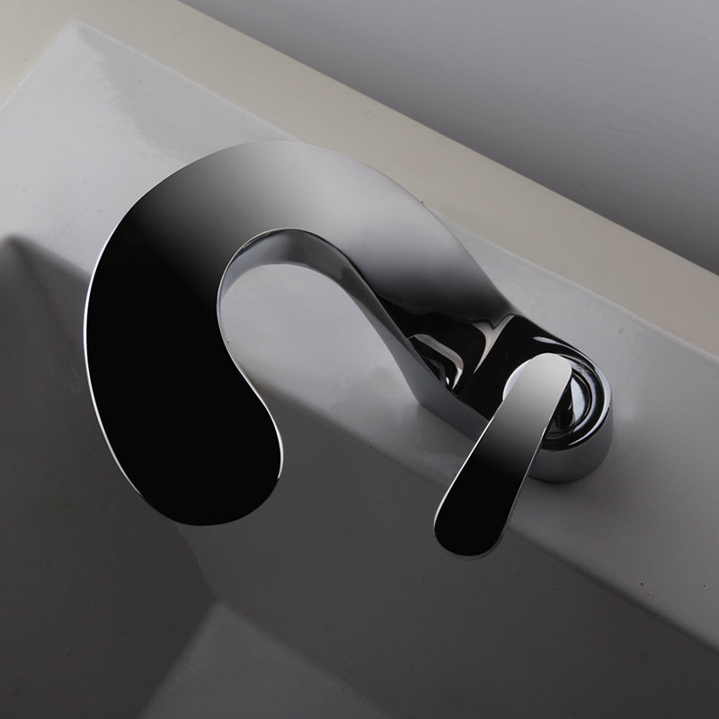 Single-handle Bathroom Faucet, Chrome