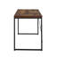 Bureau d'écriture / coiffeuse / table de jeu / petite table de salle à manger avec pieds en métal