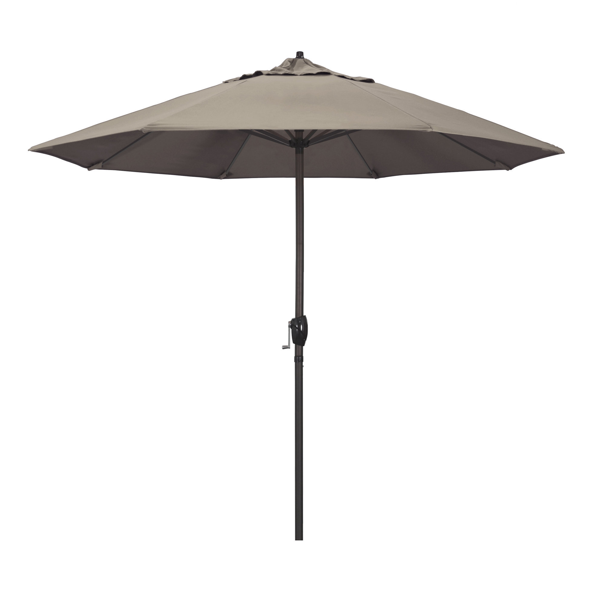9' Market Sunbrella Umbrella, Taupe- Pacifica