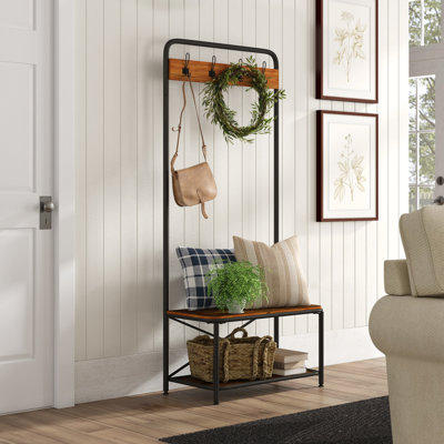 Bracy Hall Tree 80cm Wide with Shoe Storage