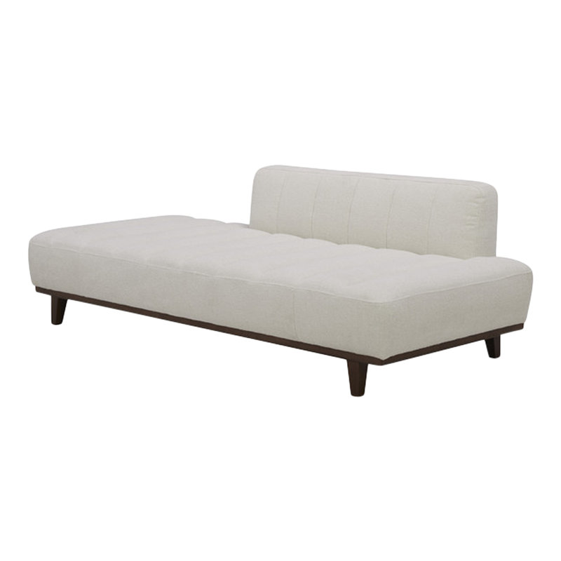 BENNETT DAYBED SOFT TAUPE, Warm White Basketweave