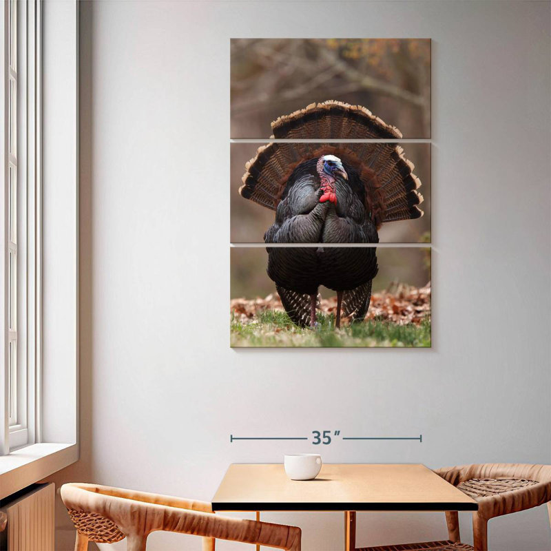 Brampt Strutting Tom Turkey, 65" H x 42" W