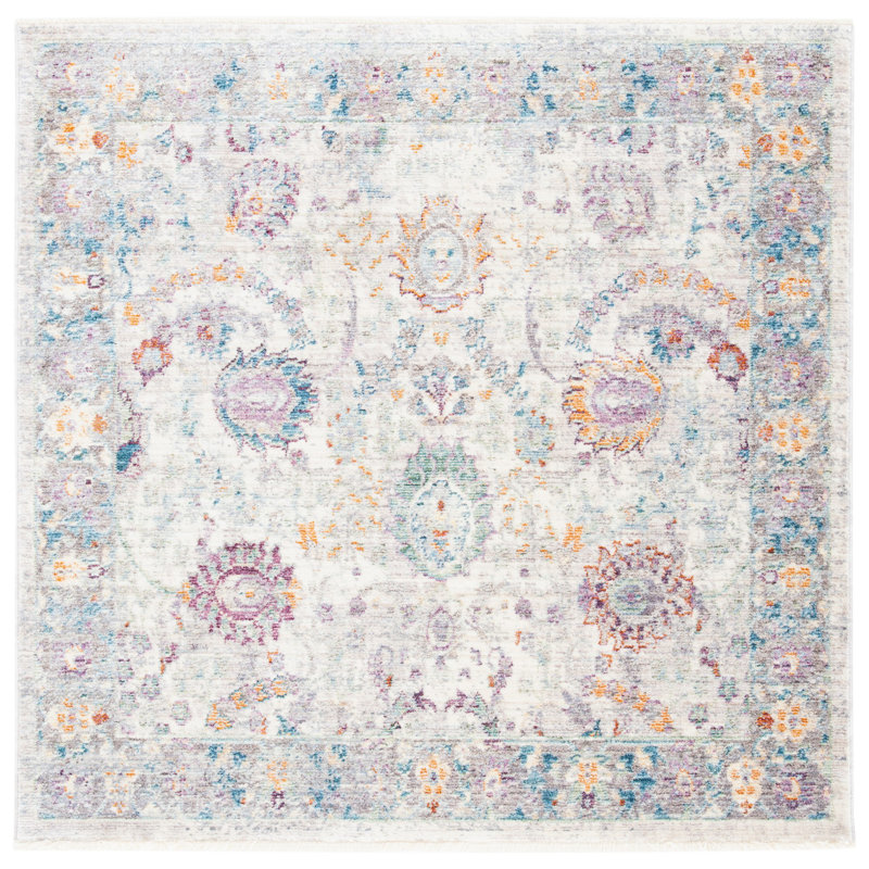 Tapis oriental performance Soren, Carré 4 pi