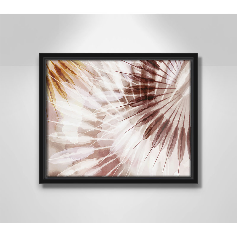 «Dance of the Rays I Print» par Eva Watts, Noir, H 9,5 po x l 11,5 po