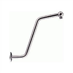 Gerber 13" S Accessories Shaped Shower Arm With Flange In Chrome