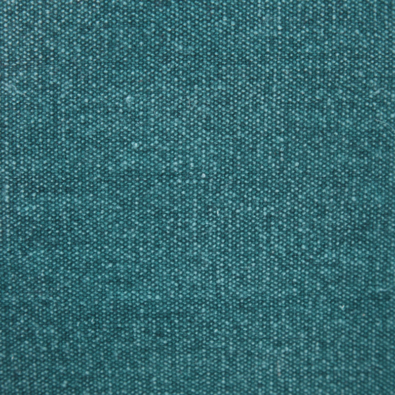 Housse de coussin Madison, 20 po x 20 po, Housse avec bourre en polyester, Bleu sarcelle foncée