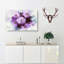 Lilac Flower In Abstract - Wrapped Canvas-55308293