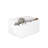 Modern White Storage Bench With Pull-out Drawer, Minimalist Organizer For Entryway, Bedroom Or Living Room