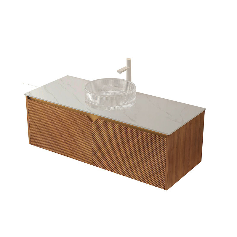 Armoire murale sans lavabo 48 po RUBEN, chêne brun