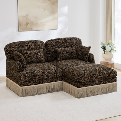 Canapé Comfy Chenille Leopard