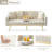 Ebelina 67.7'' Velvet Convertible Sofa-119868101