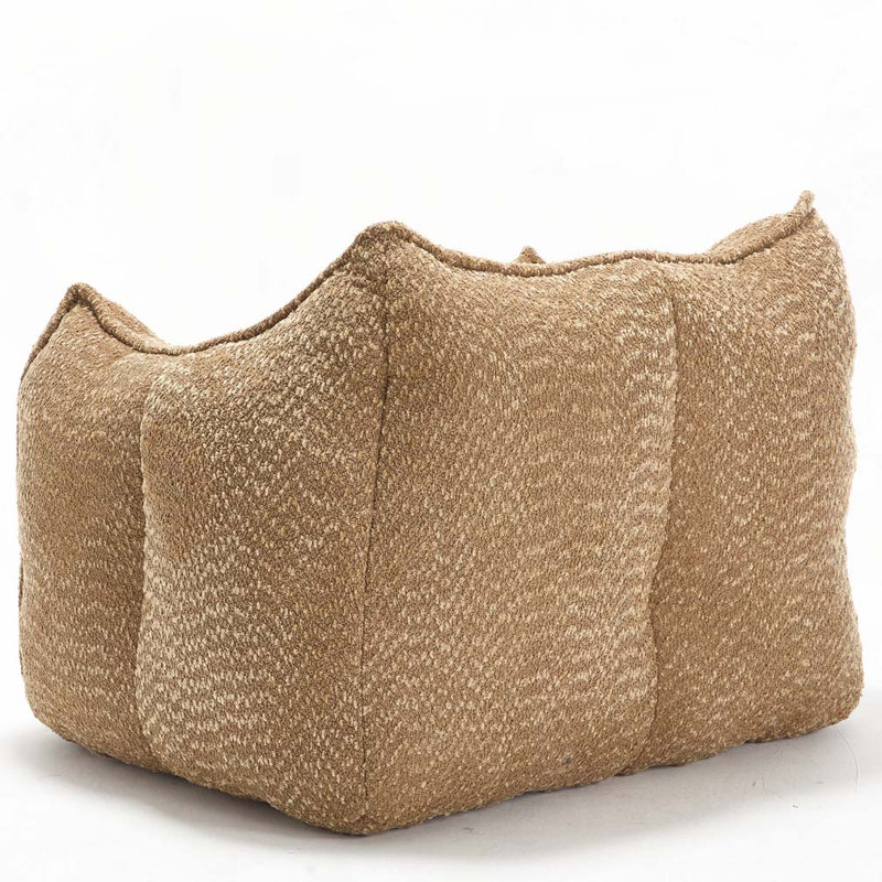 Fauteuil à billes en chenille, Café