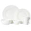 Delray 40-Piece Lightweight Chip-Resistant Bone China Dinnerware Set, Service for 8