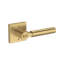 Lake Forest Keyed Entry Lever with Contemporary Square Rose in Lifetime (PVD) Polished Nickel-1890954978