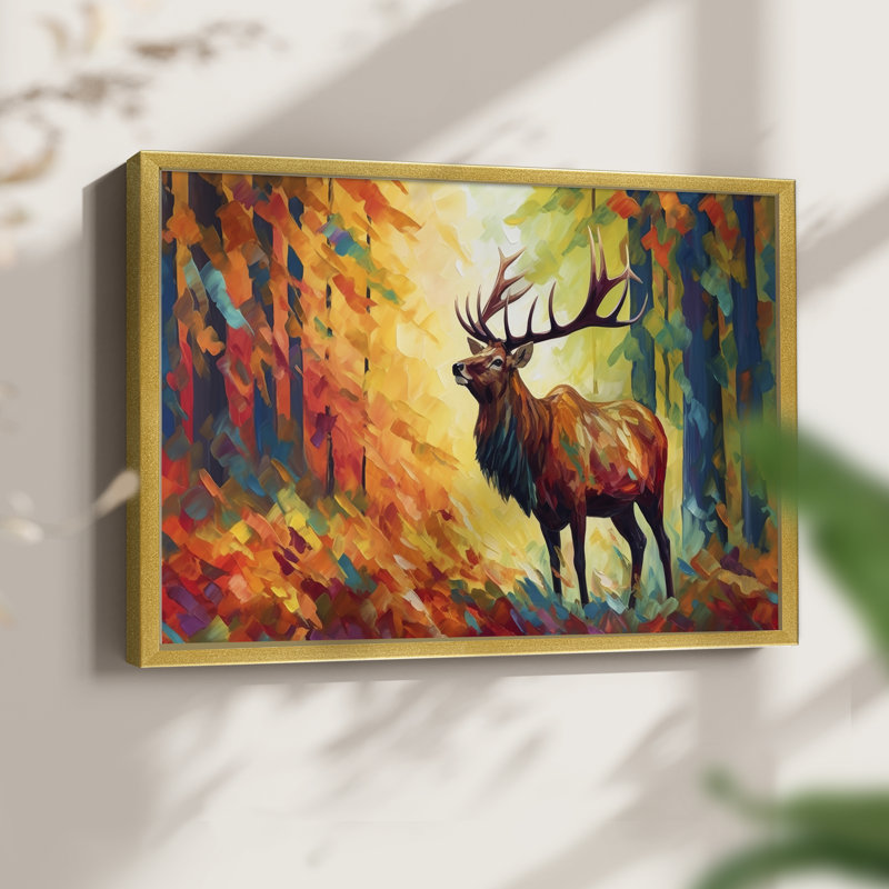 Faune - Édition encadrée - Restickable, H 8 po x l 10 po, Or