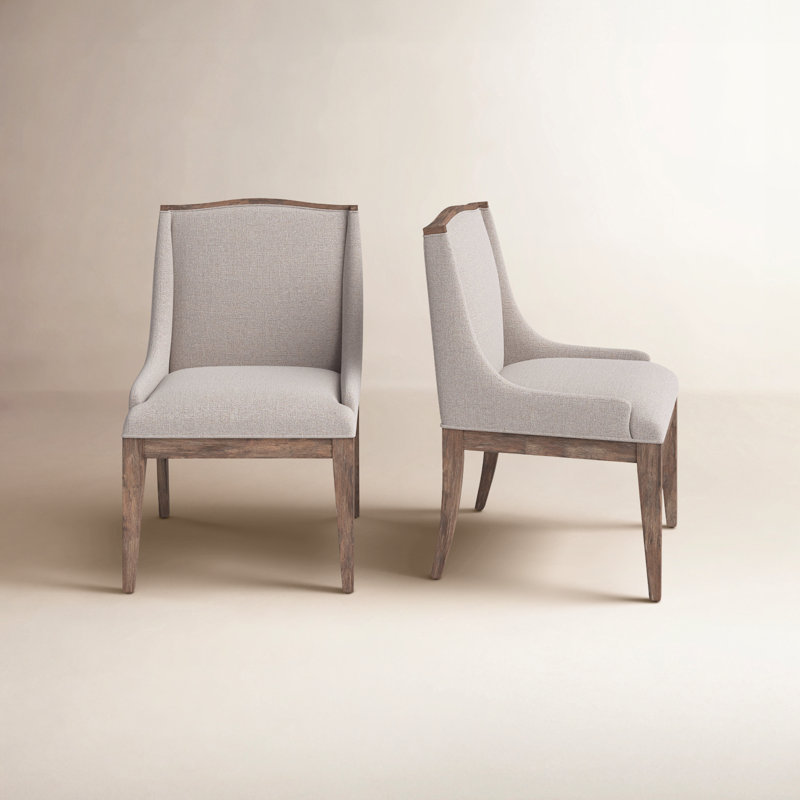 Alsip Upholstered Dining Armchairs, Set of 2