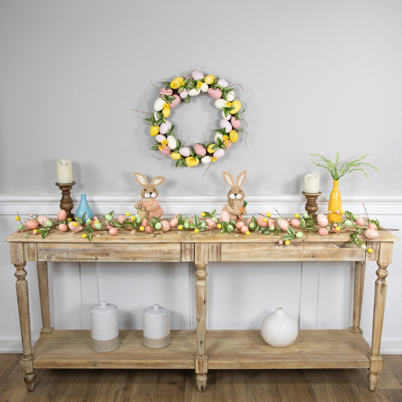 Faux Polyester 22'' Wreath