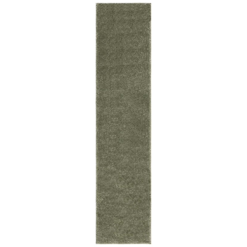 Tapis sauge Stancil, Tapis de couloir de 2 pi x 7 pi
