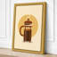 French Press Ritual Mid-Century - Wrapped Canvas-883136349-883136336