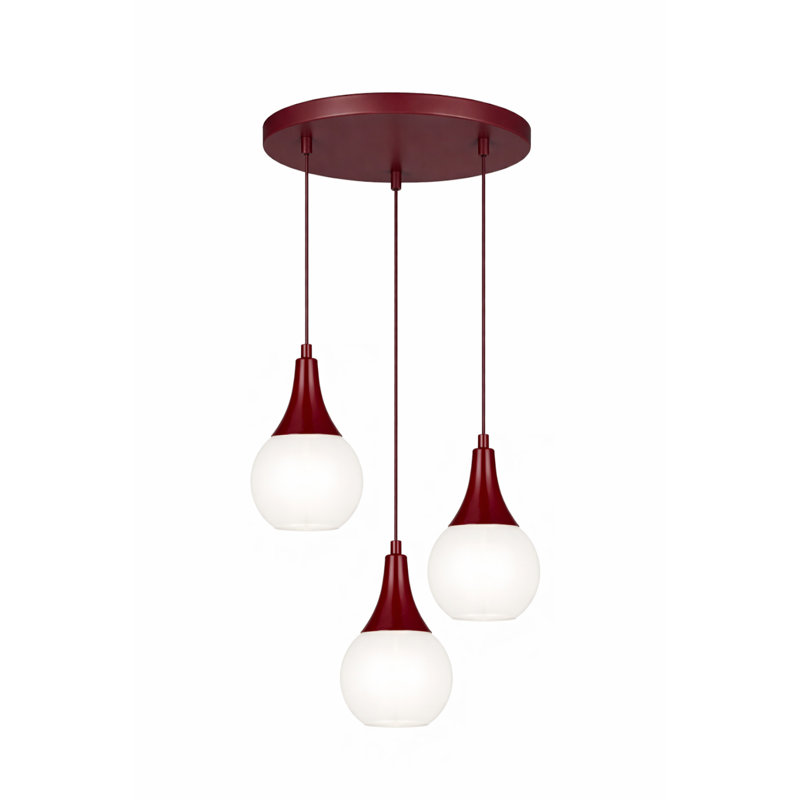 - Light Burgundy Pendant, 32, 3