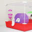 Pattie Hamster Cage Pet Animal Travel Cage Box Double Layers with Accessories