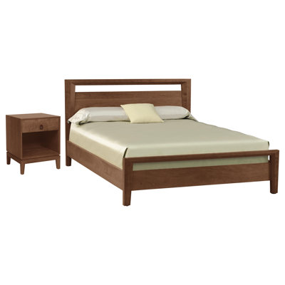 Ensemble de chambre avec lit plateforme 2 pièces Mansfield