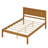 Nicanora Platform Bed Frame with Headboard, Wood Slat Support-1418541167