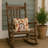 Red and White Alaskan Malamute Heirloom Fall Throw Pillow-119420779-119420890