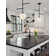Bhivande 3 - Light Dimmable LED Globe Chandelier