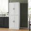 Armoire de cuisine, armoire de rangement de 71 po de hauteur avec portes, huche de cuisine avec rangement pour la cuisine, la salle à manger-1746851096
