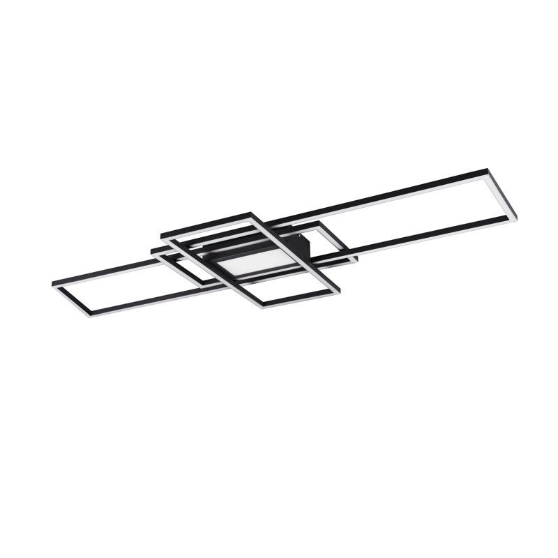Makela 4-Light 105cm LED Flush Mount, Anthracite