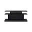 Table d'appoint ACME Sollix, finition noire