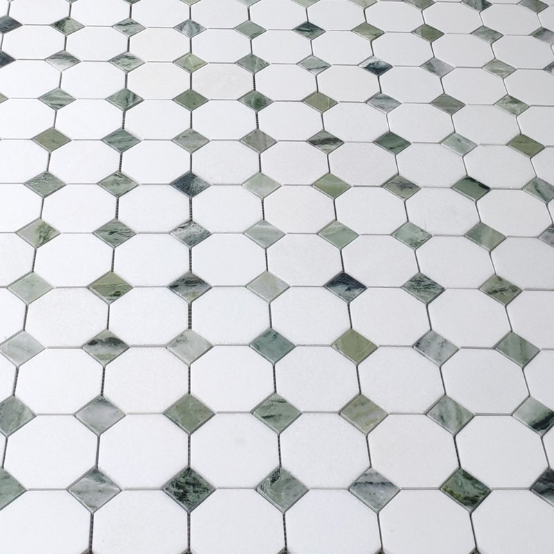 12" x 12" Marble Mosaic Wall & Floor Tile