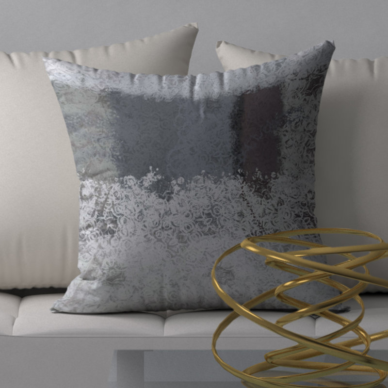 Housse de coussin et insert de coussin carré Forever, 24 po x 24 po