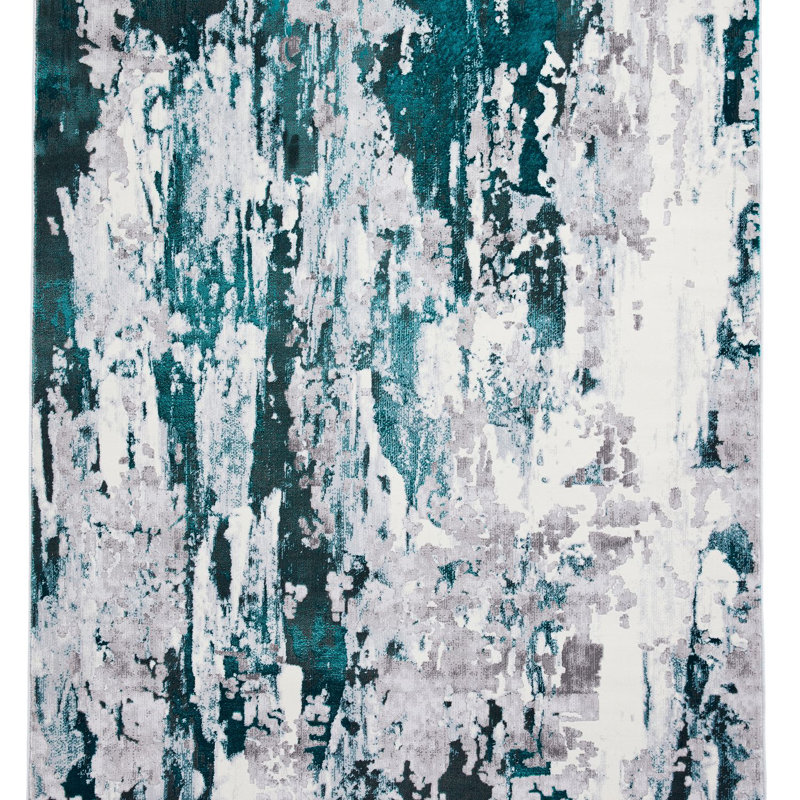 Miraflores area rug Machine Woven Rectangle Grey, Rectangle 80 x 150cm